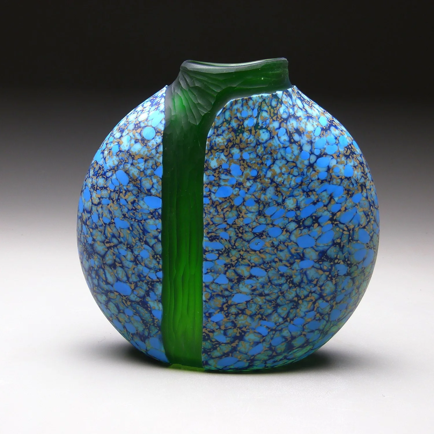 Cascade Vase - Blue & Green