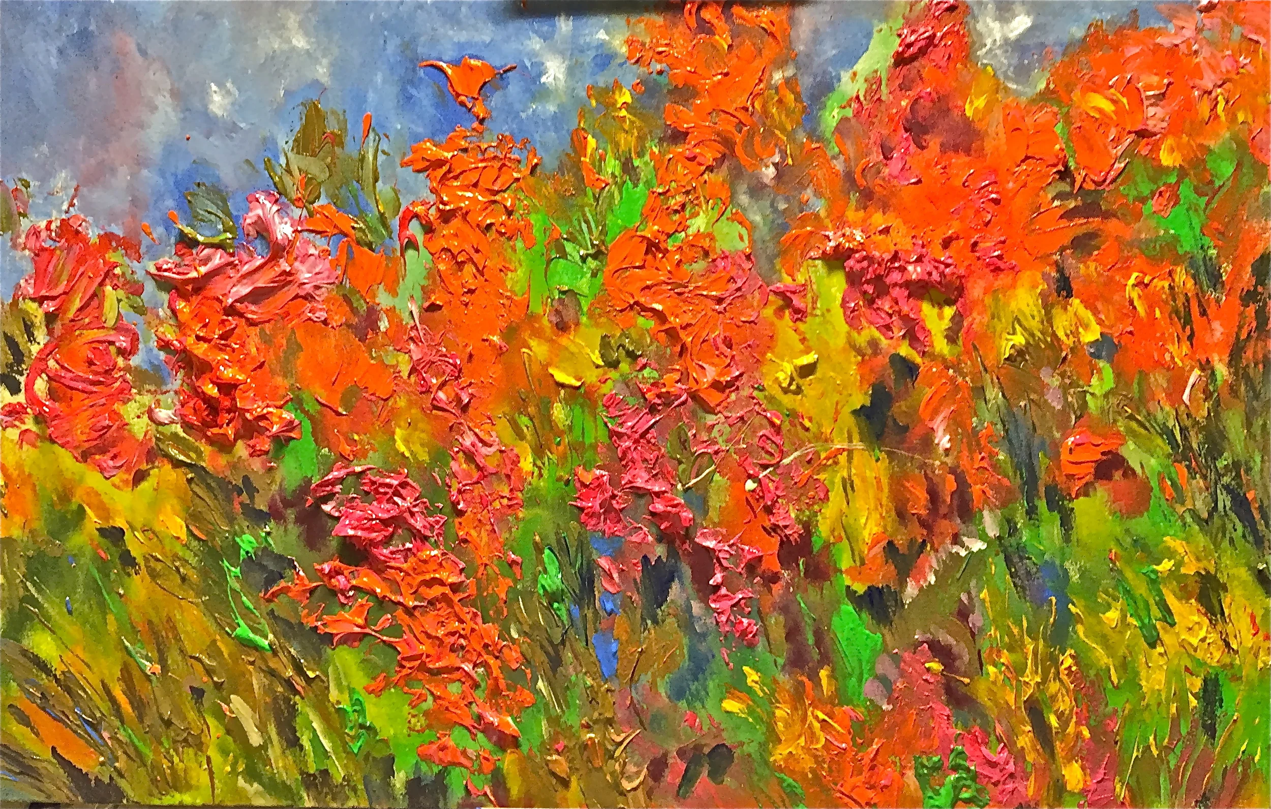 The Orange Bloom 42X26