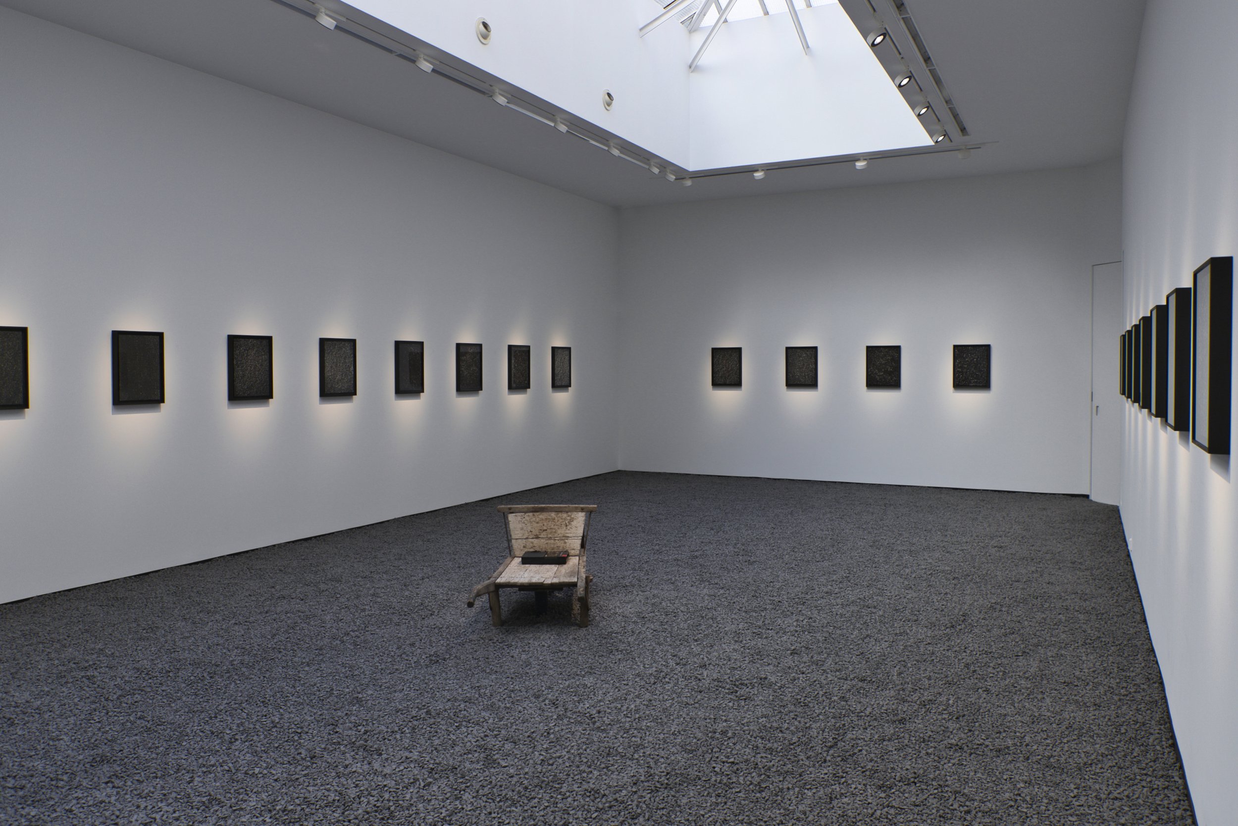  Installation view of the solo show “Macadam 1963”, Bigaignon, 2024 