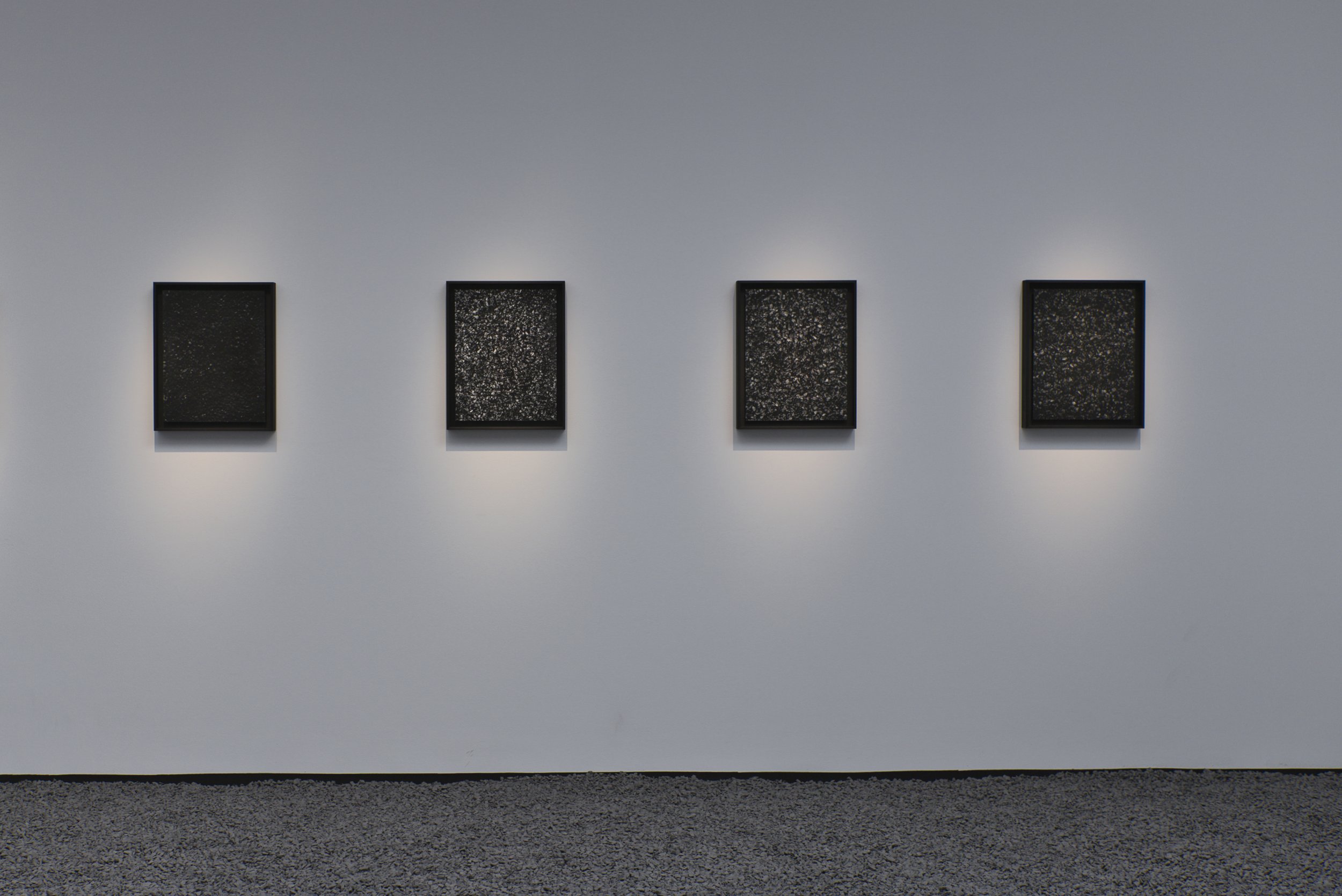  Installation view of the solo show “Macadam 1963”, Bigaignon, 2024 