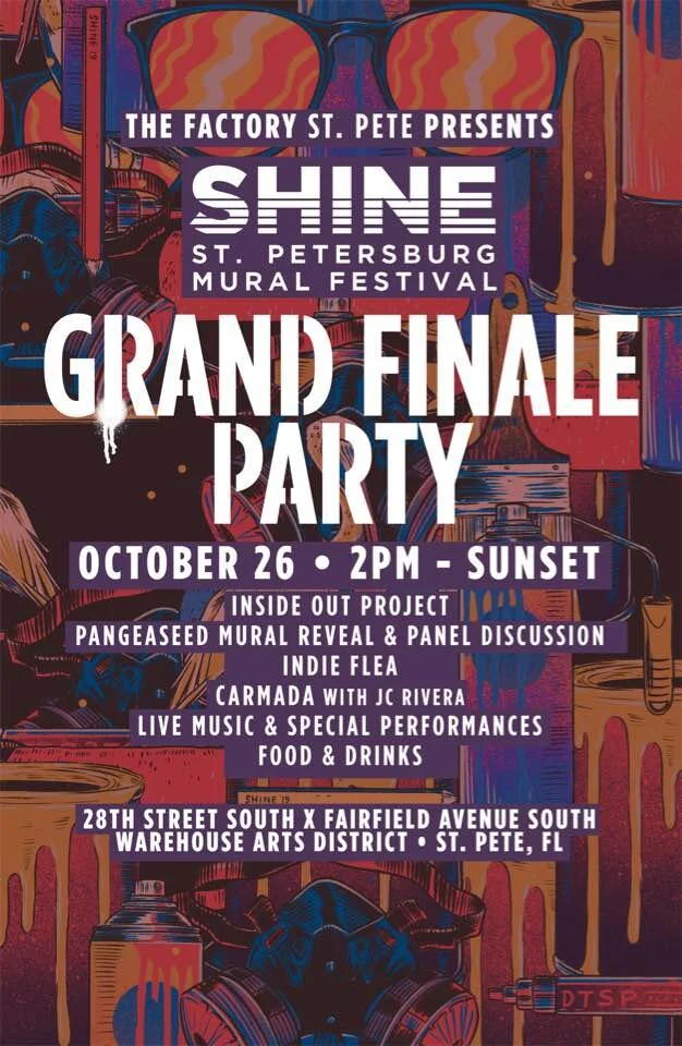 Art Fair Pop Up at the Shine Mural Festival