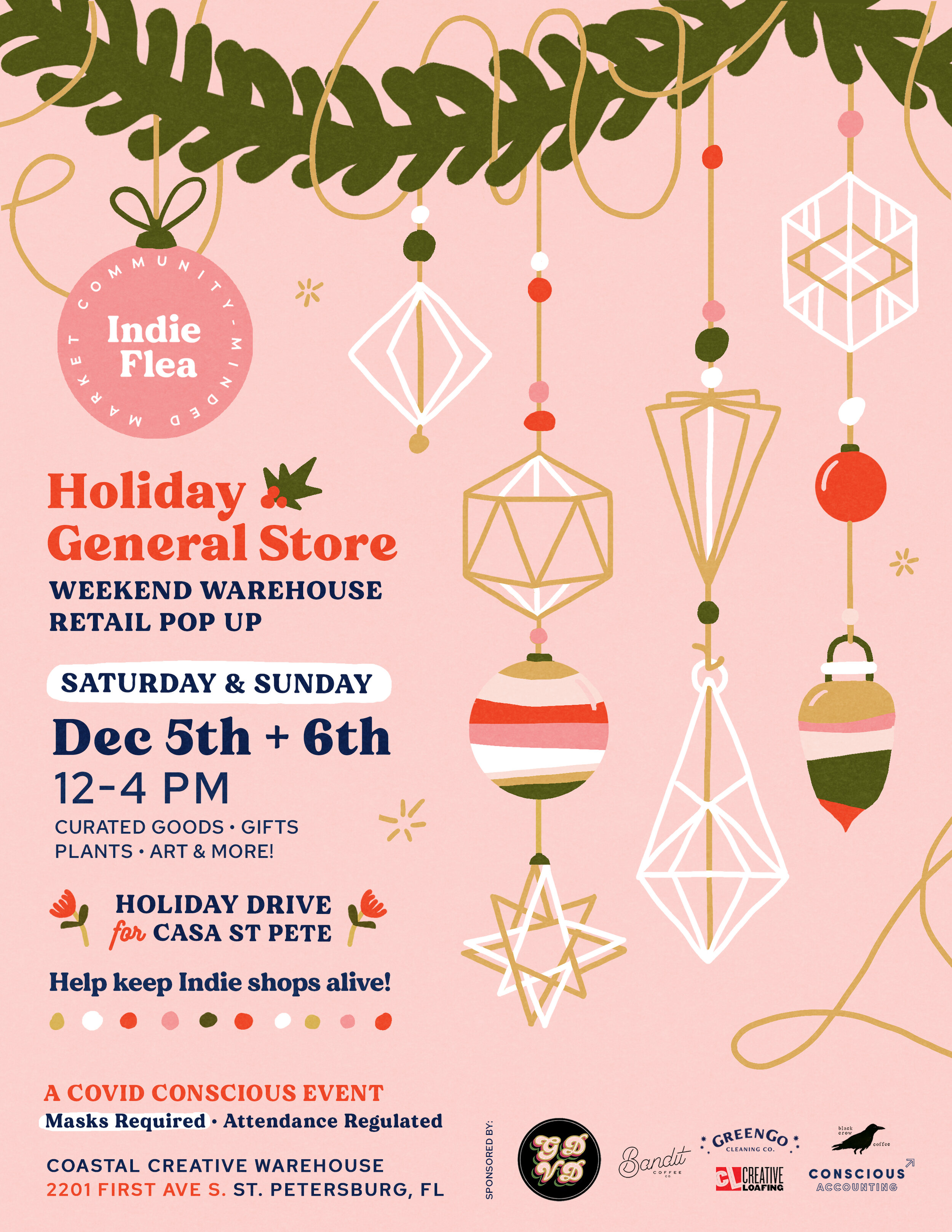 Holiday General Store Pop Up at Coastal Creative