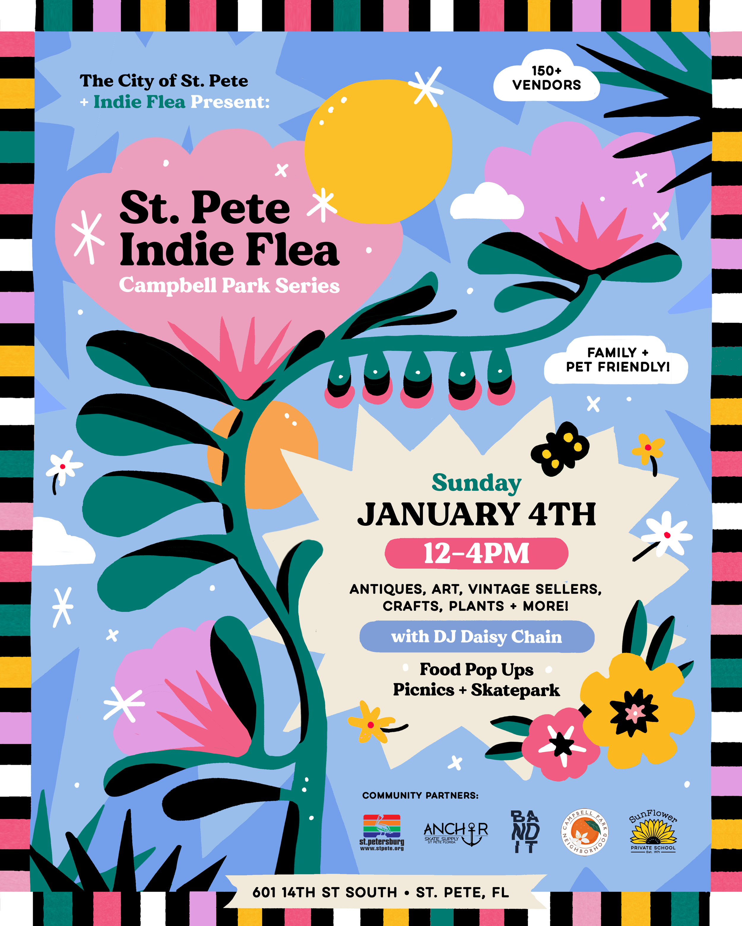 St. Pete Indie Flea at Campbell Park