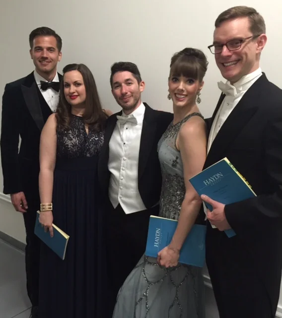 From left: Douglas Williams, Misty Bermudez, Brett Karlin, Meredith Ruduski and Steven Soph. (from Facebook )