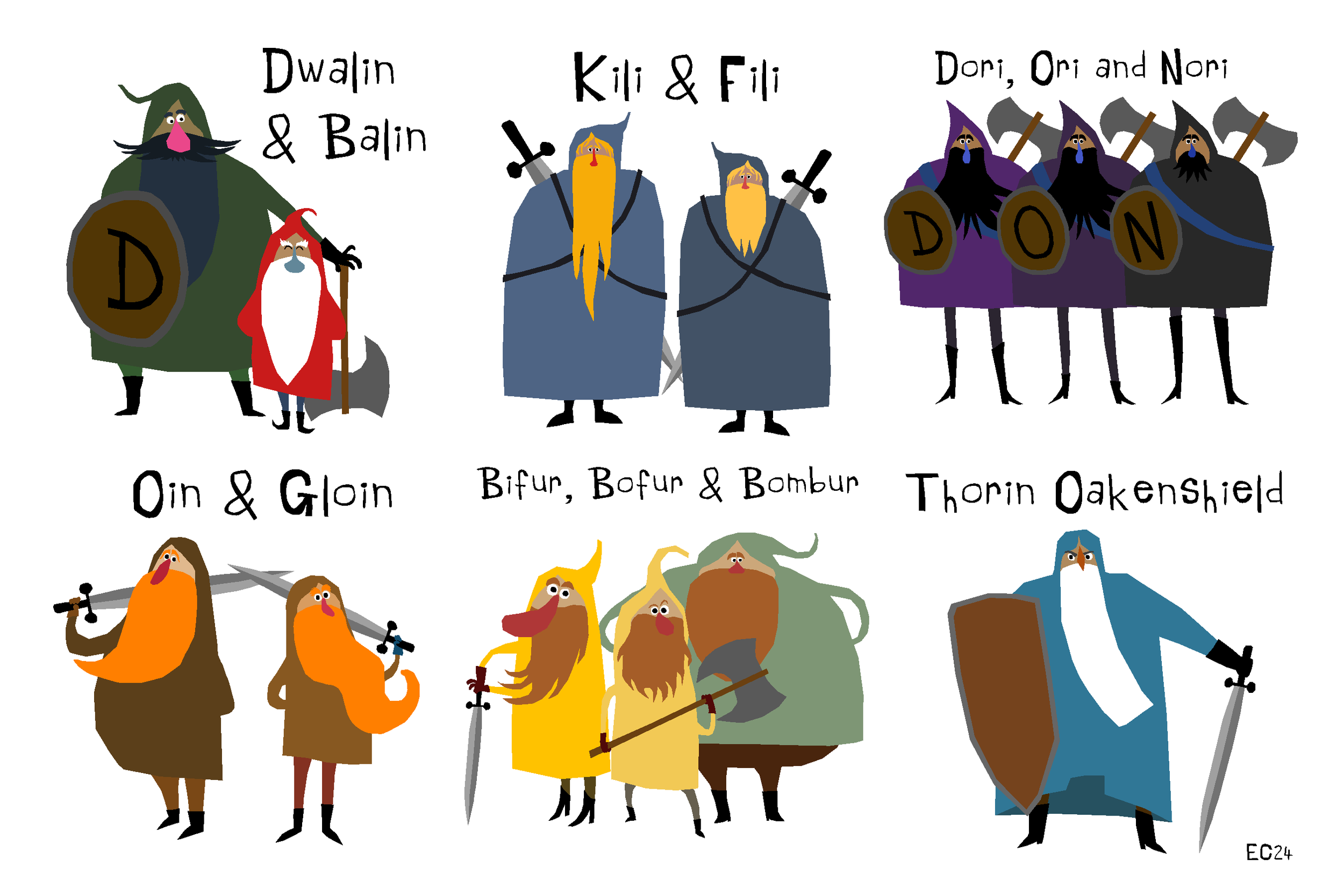 The Dwarves of the Hobbit