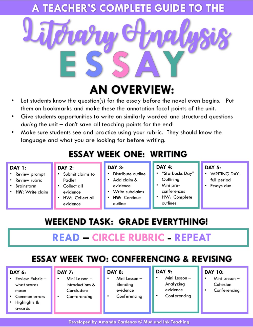 essay questions on literary works