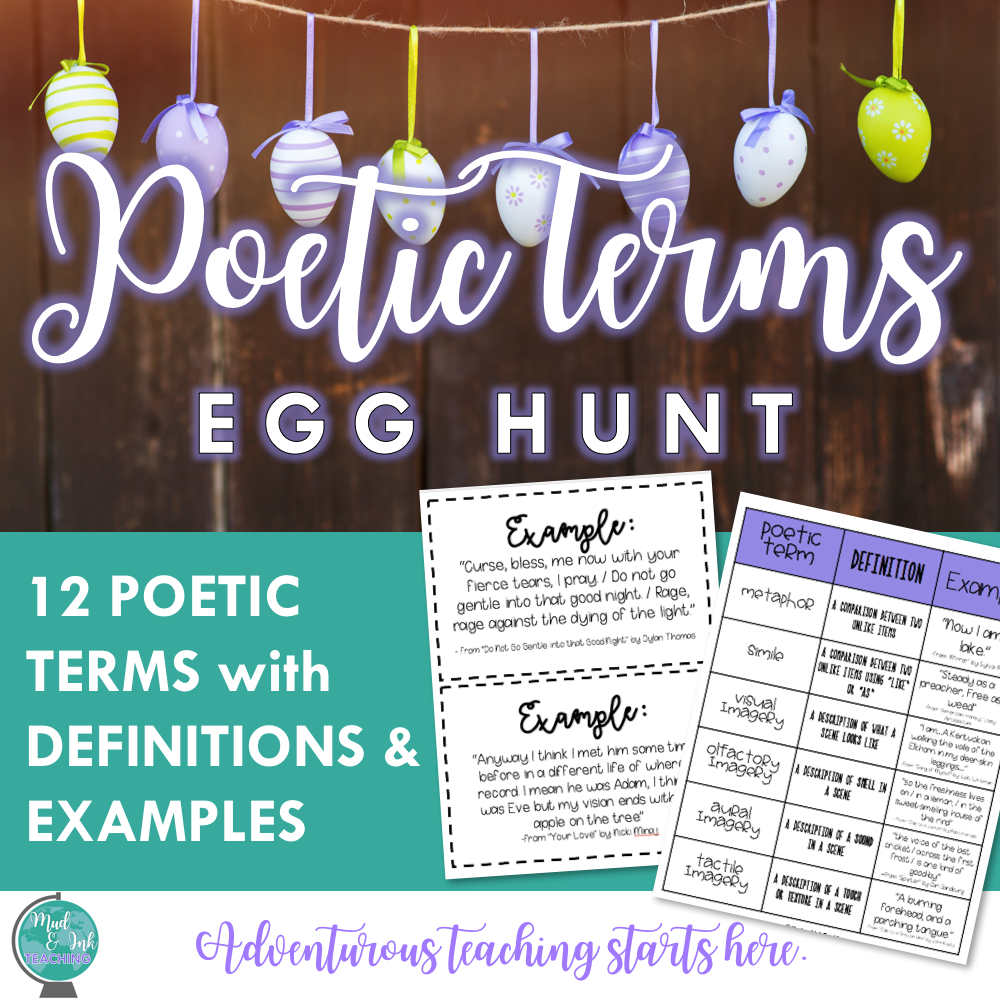 12 Poetic Terms with Definitions and Examples (Copy)