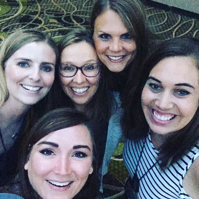 This was one of the sweetest moments in my &ldquo;Insta friends&rdquo; turn real-life friends at the 2018 TpT conference in Nashville.  I remember squealing with joy and racing in for hugs for all of these girls (and so many others!) after waiting a 