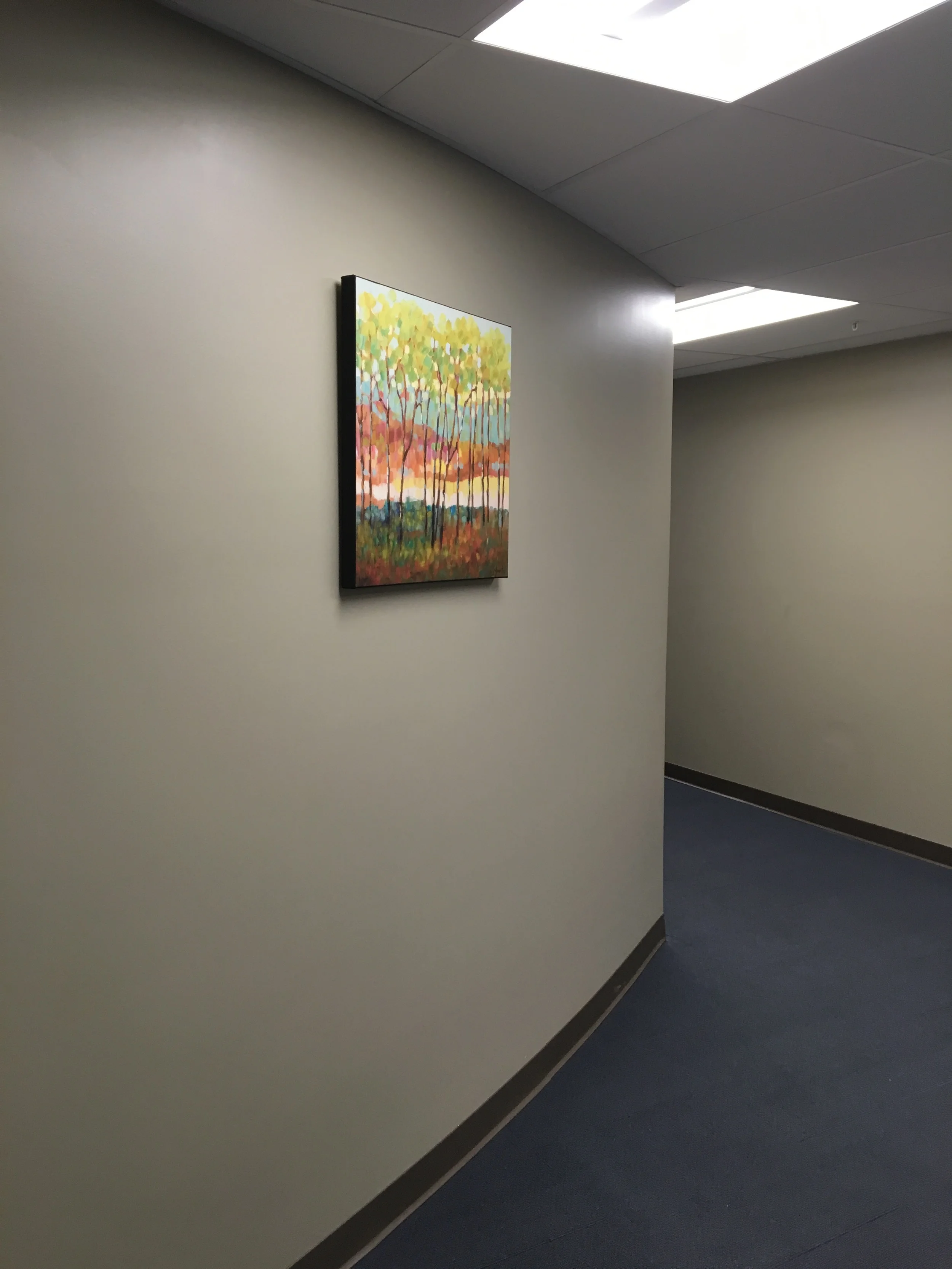 Distant Color by Libby Smart on Stretched Canvas Print