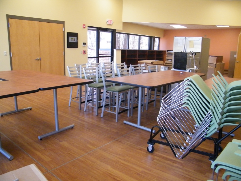 Laminate top table with T tubular base.jpg