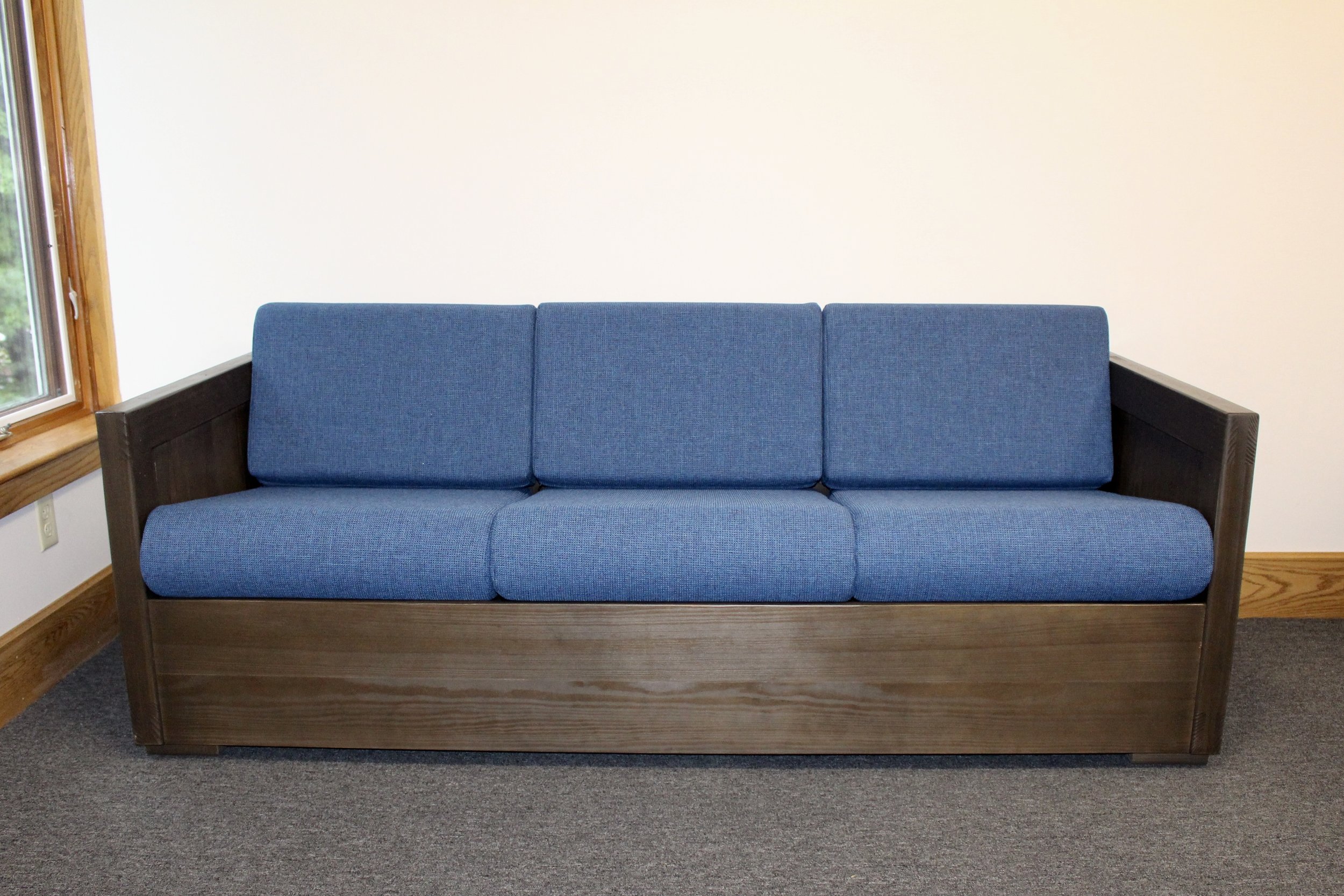 Classic Sofa in Espresso Finish