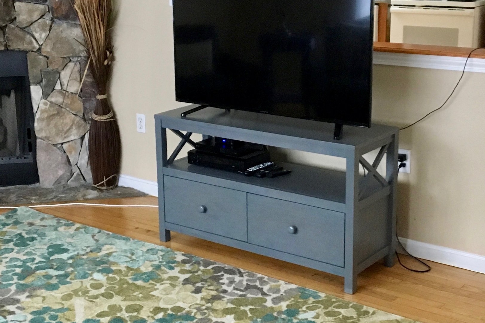 CROSSINGS MEDIA UNIT IN DRIFTWOOD ON LOCATION IN RESIDENCE FOR PEOPLE LIVING WITH AUTISM - Contract Price Standard FInish $521 or premium (shown above) $594