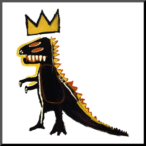 Pez dispenser 1984, Basquiat