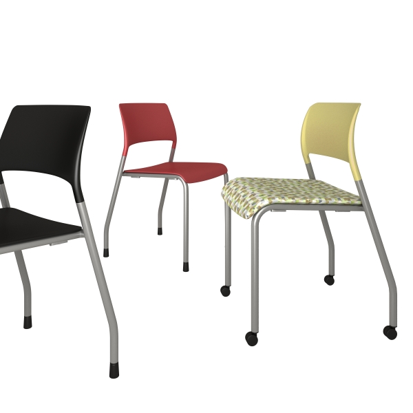(8) Pierce seats on casters