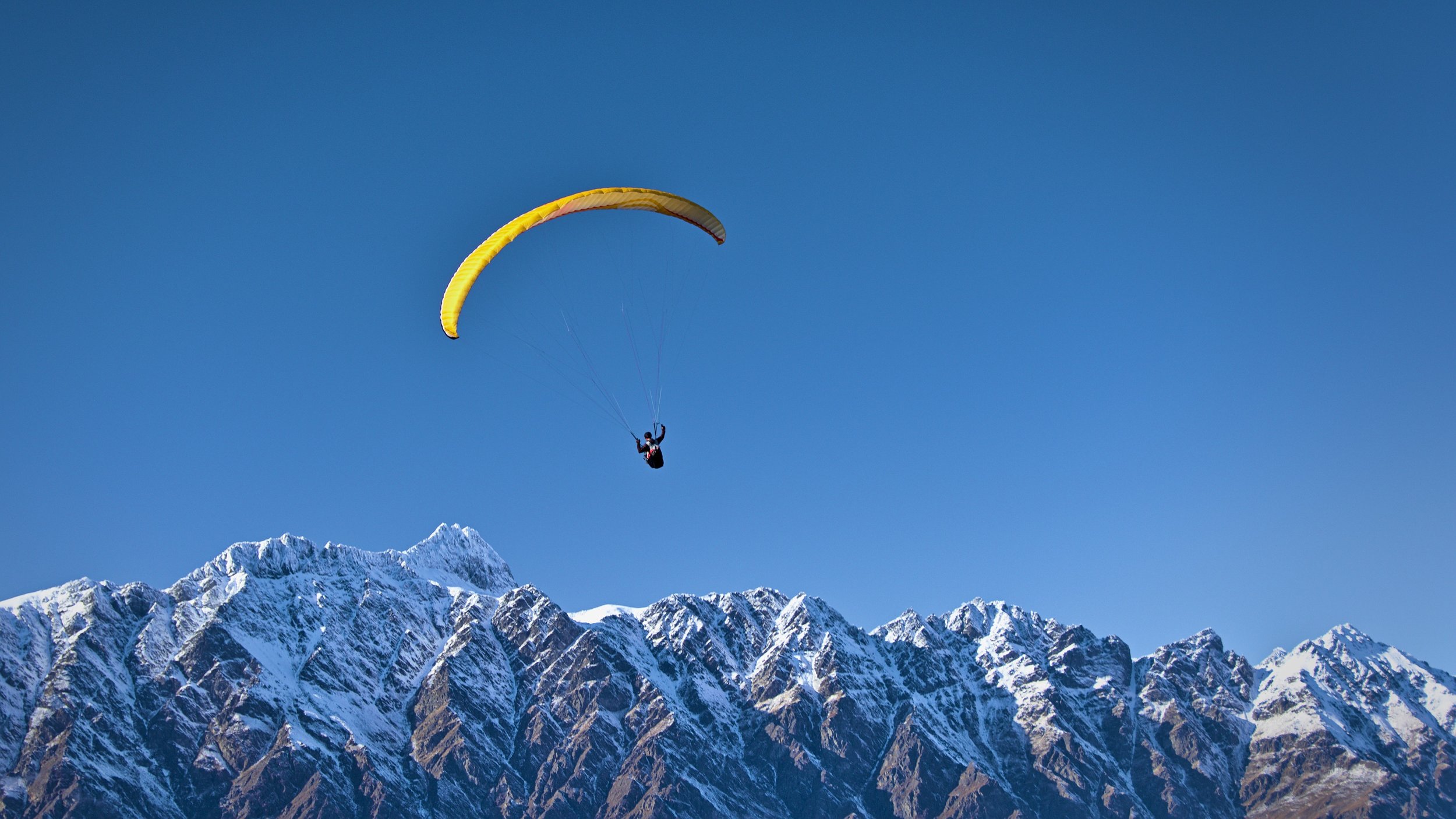 To soar, you'll need your voice to first be healthy, then, for it to be free. ©Thomas Sobek, Queenstown, NZ.