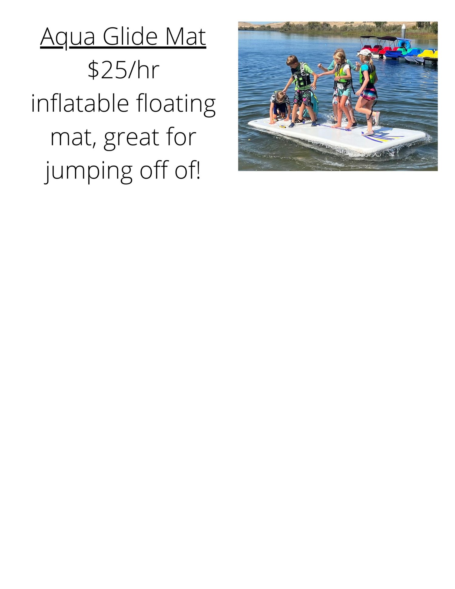 Rentals — Forebay Aquatic Center