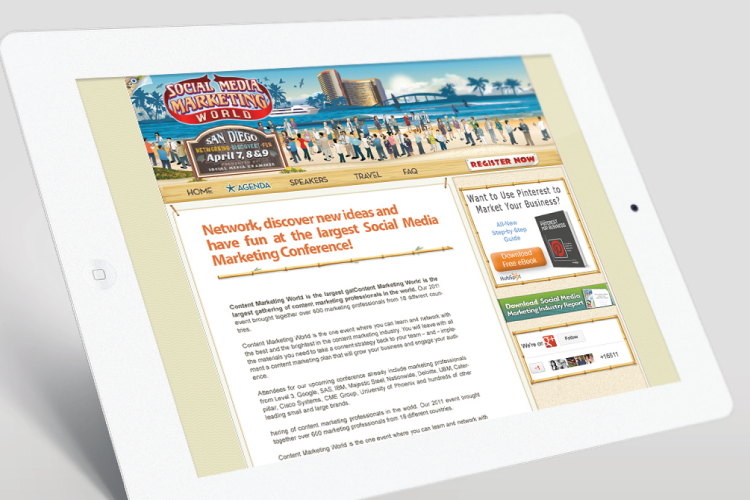 The Social Media Marketing World Website