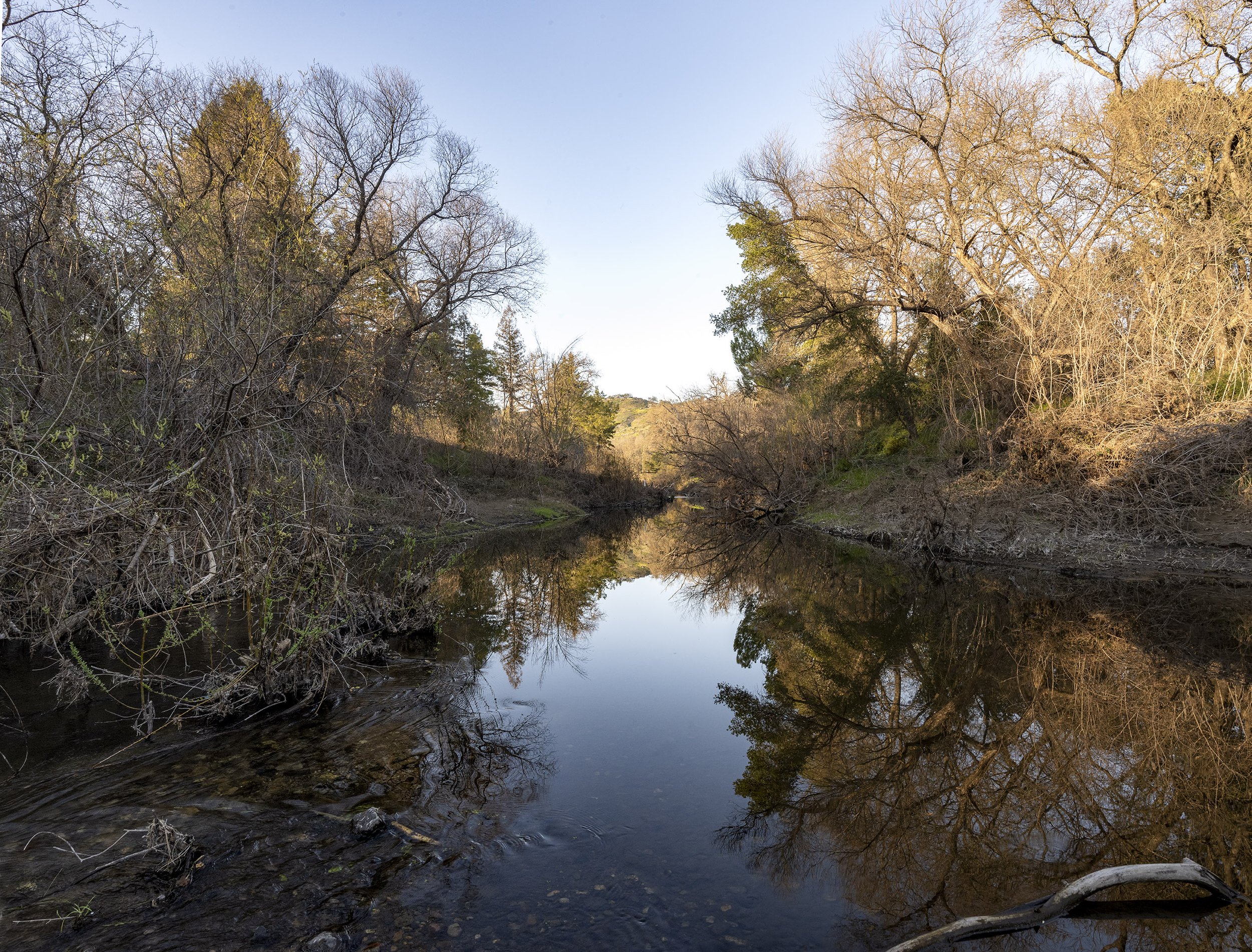 Napa River at Pope Street, February, 2022