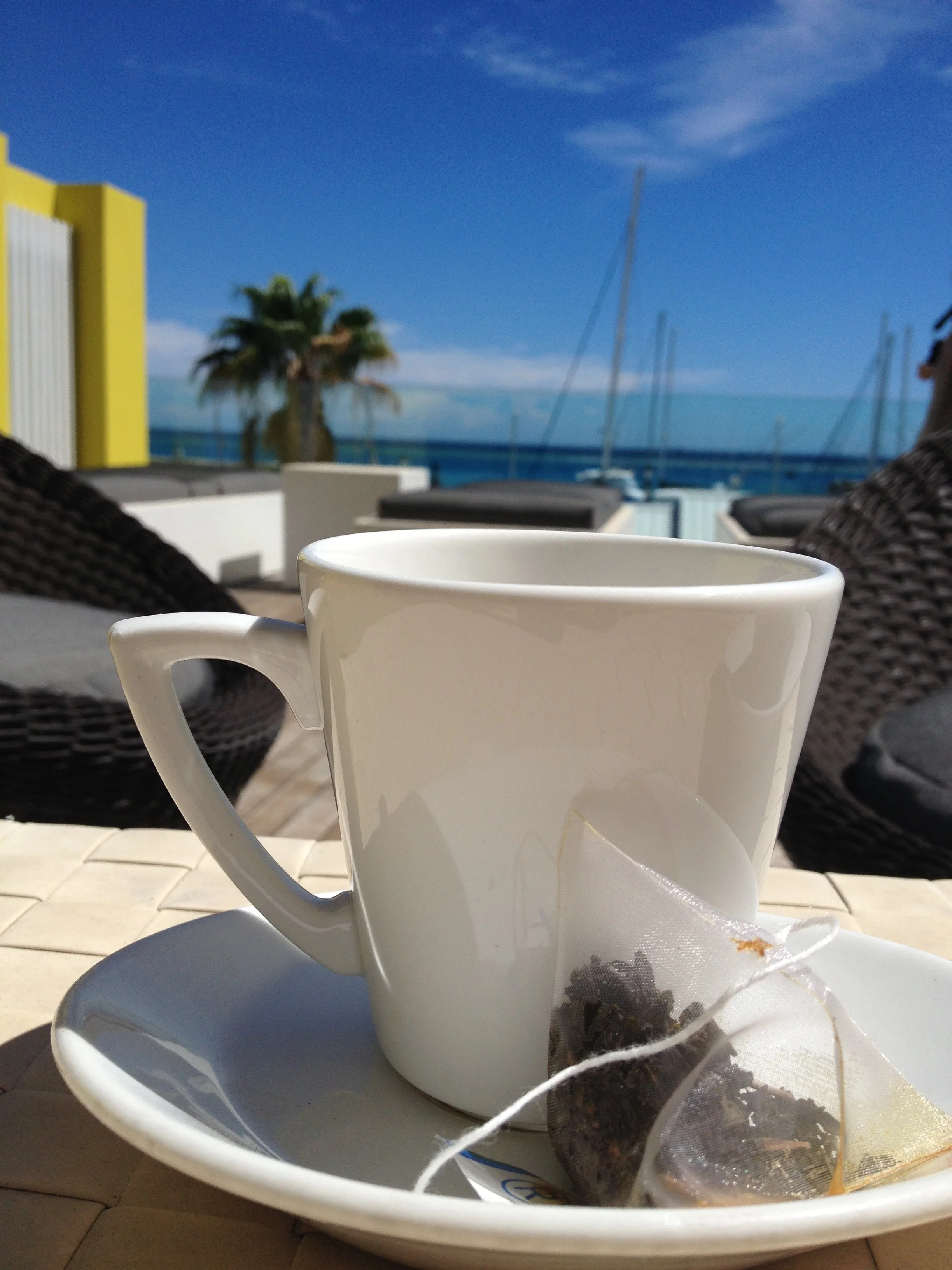 sun + spa tea // aruba