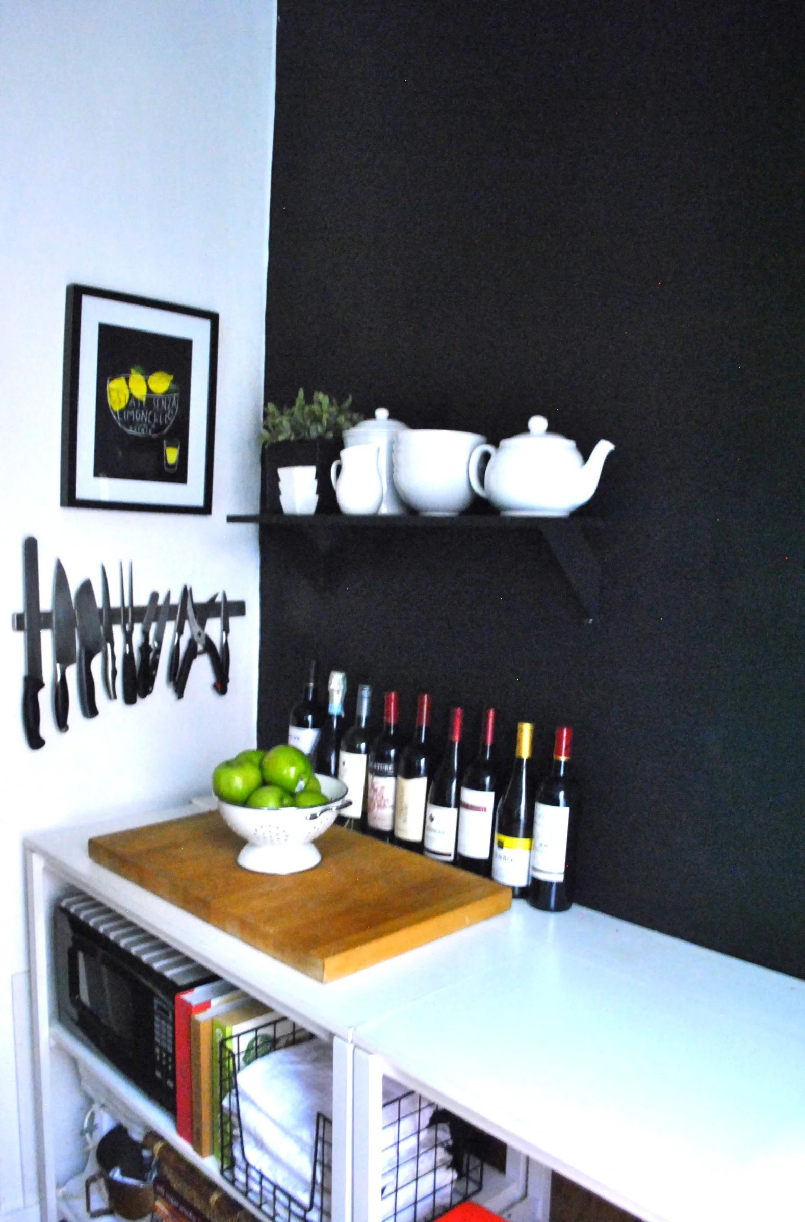 lic // chalkboard + chopping block