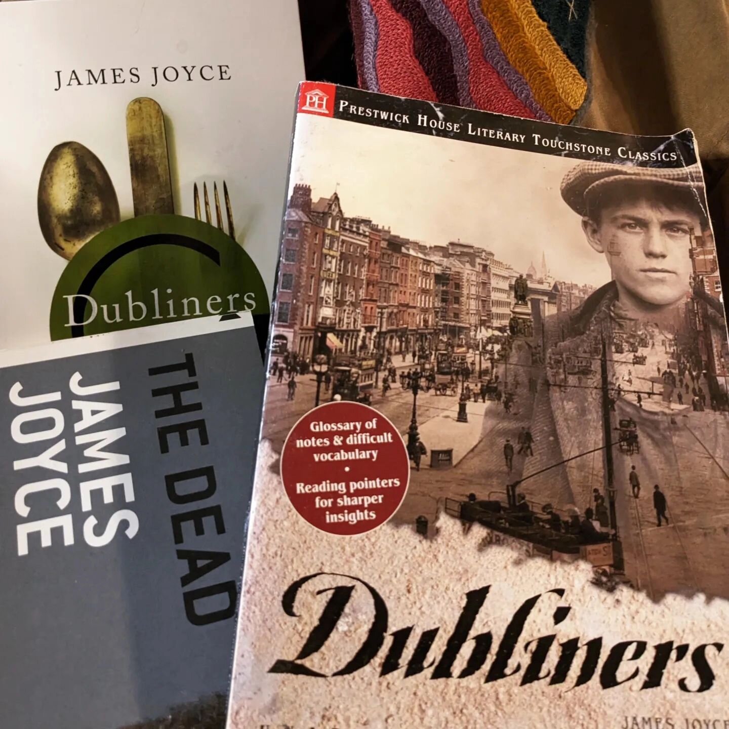 HAPPY THANKSGIVING AND WELCOME BACK SPORTS FANS @wordsjustwannahavefun December's book glamour shots are brought to you by DUBLINERS starring JAMES JOYCE.

quite possibly one of the greatest works of fiction bar none, DUBLINERS is packed full of exci