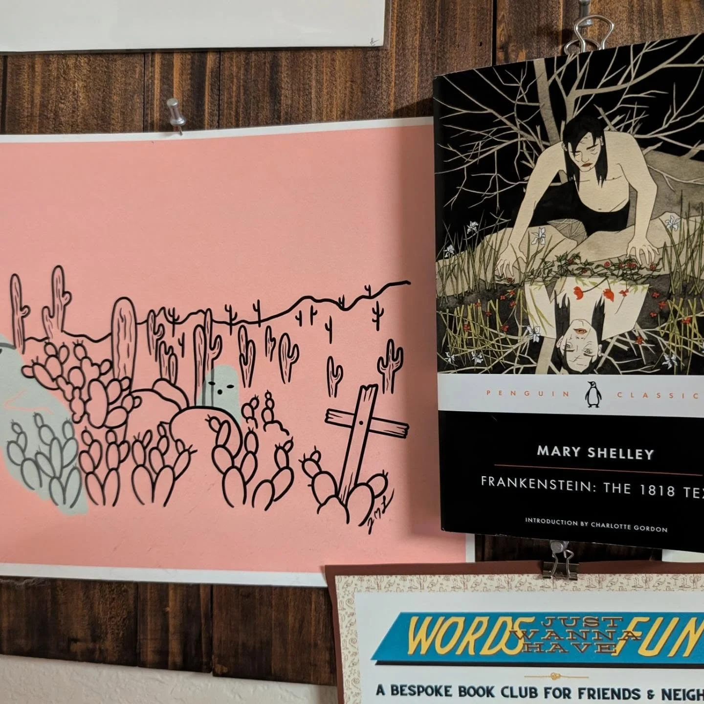 maybe the real monster is the book club friends we made along the way?

welcome back, sports fans! we're ringing everyone's favorite season with one of the world's favorites, Mary Shelley's FRANKENSTEIN.

BOOK CLUB OCTOBER is galvanizing the original