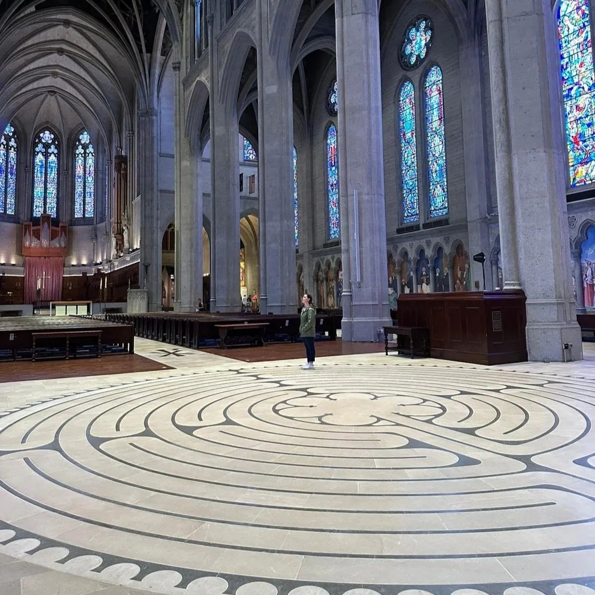 Grace Cathedral Labyrinth