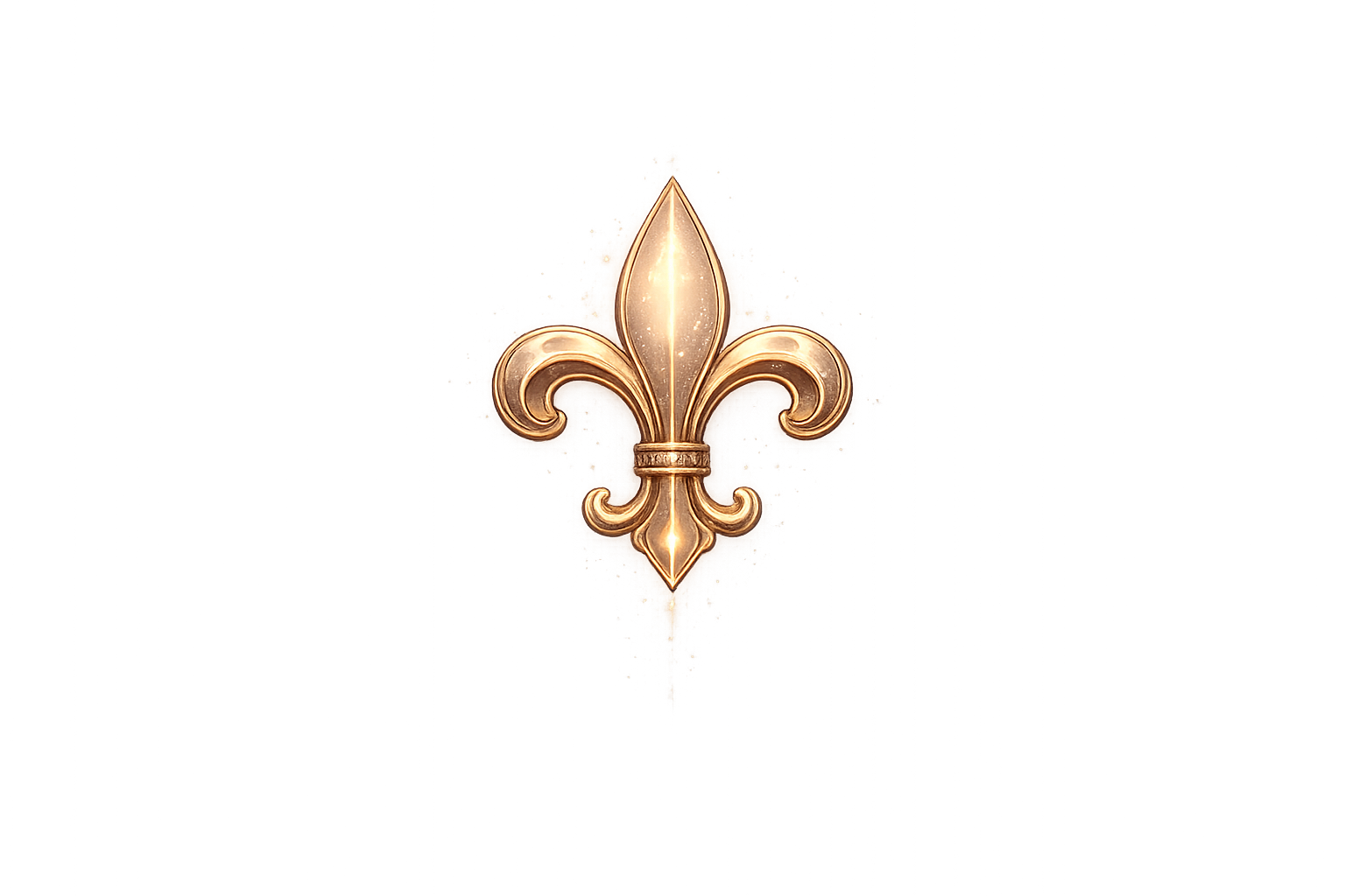Golden Fleur de Lis