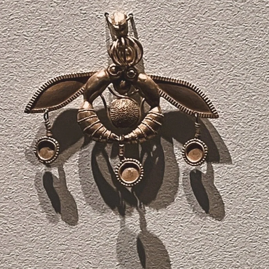 Ancient Gold Honeybee Jewelry in Crete Greece