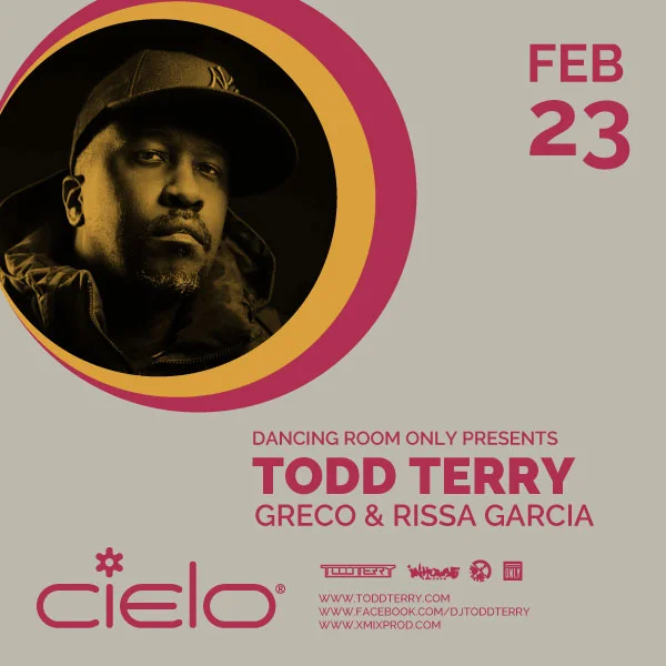 Dancing Room Only welcomes Todd Terry with Greco & Rissa Garcia
