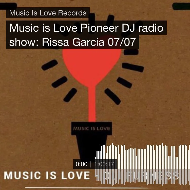 Guest Mix for Oli Furness' Music is Love Radio Show on Pioneer DJ Radio 