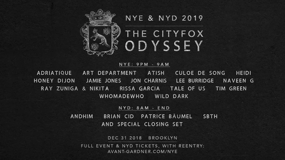 Rissa Garcia Represents the NYC Local talent at thE New Years Eve City Fox  Odyssey