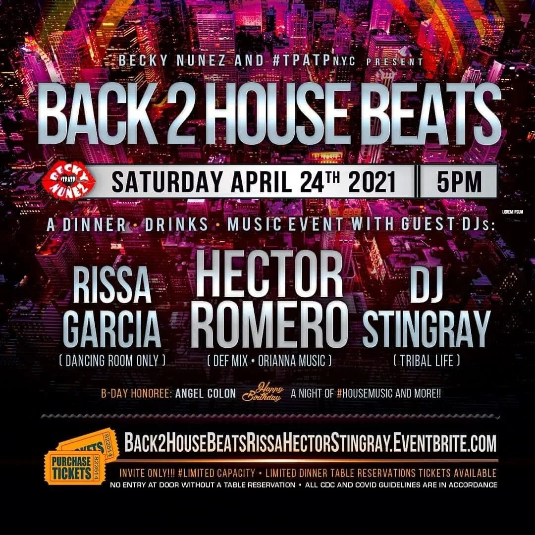 Rissa Garcia Live at Back 2 House Beats 4/24/21