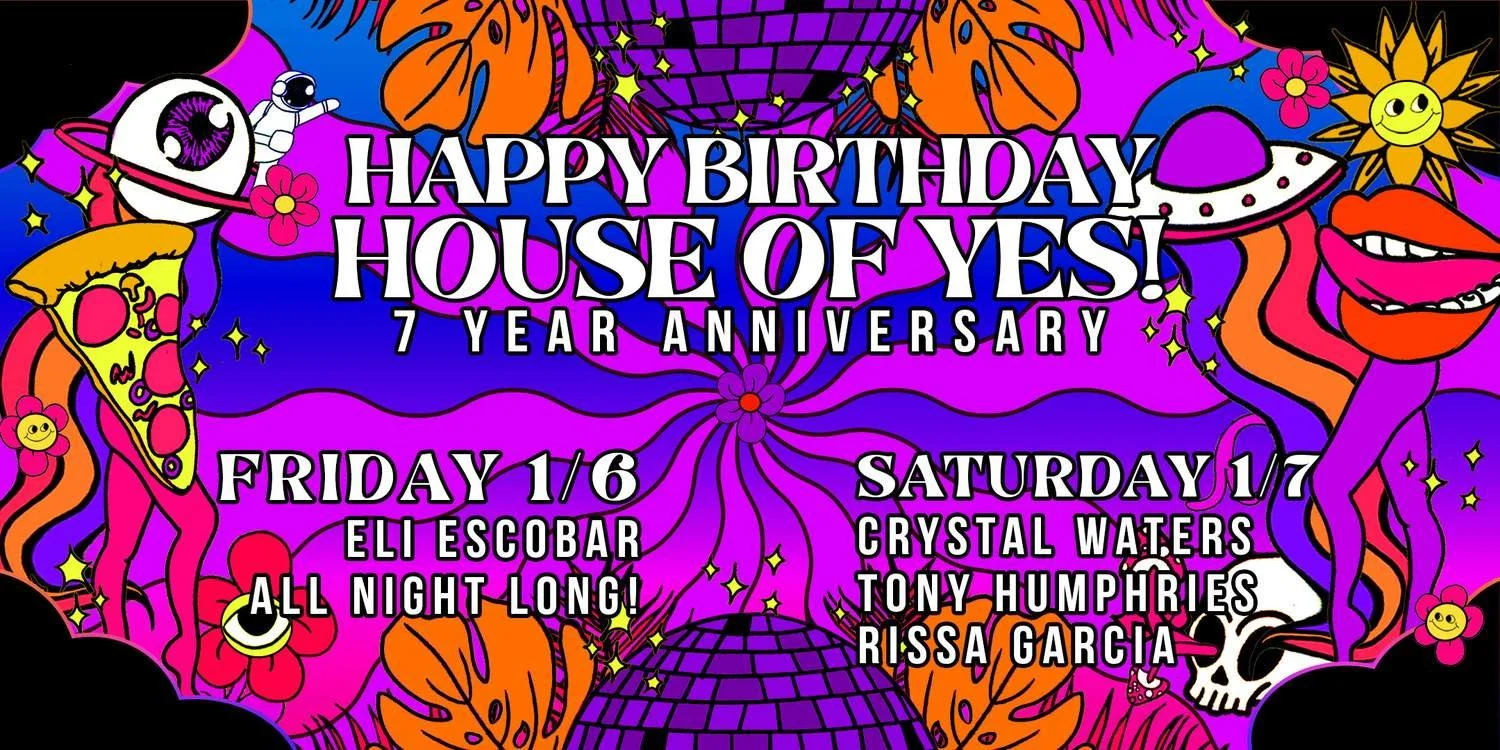 Crystal Waters, Tony Humphries, Rissa Garcia- Happy Birthday House of Yes