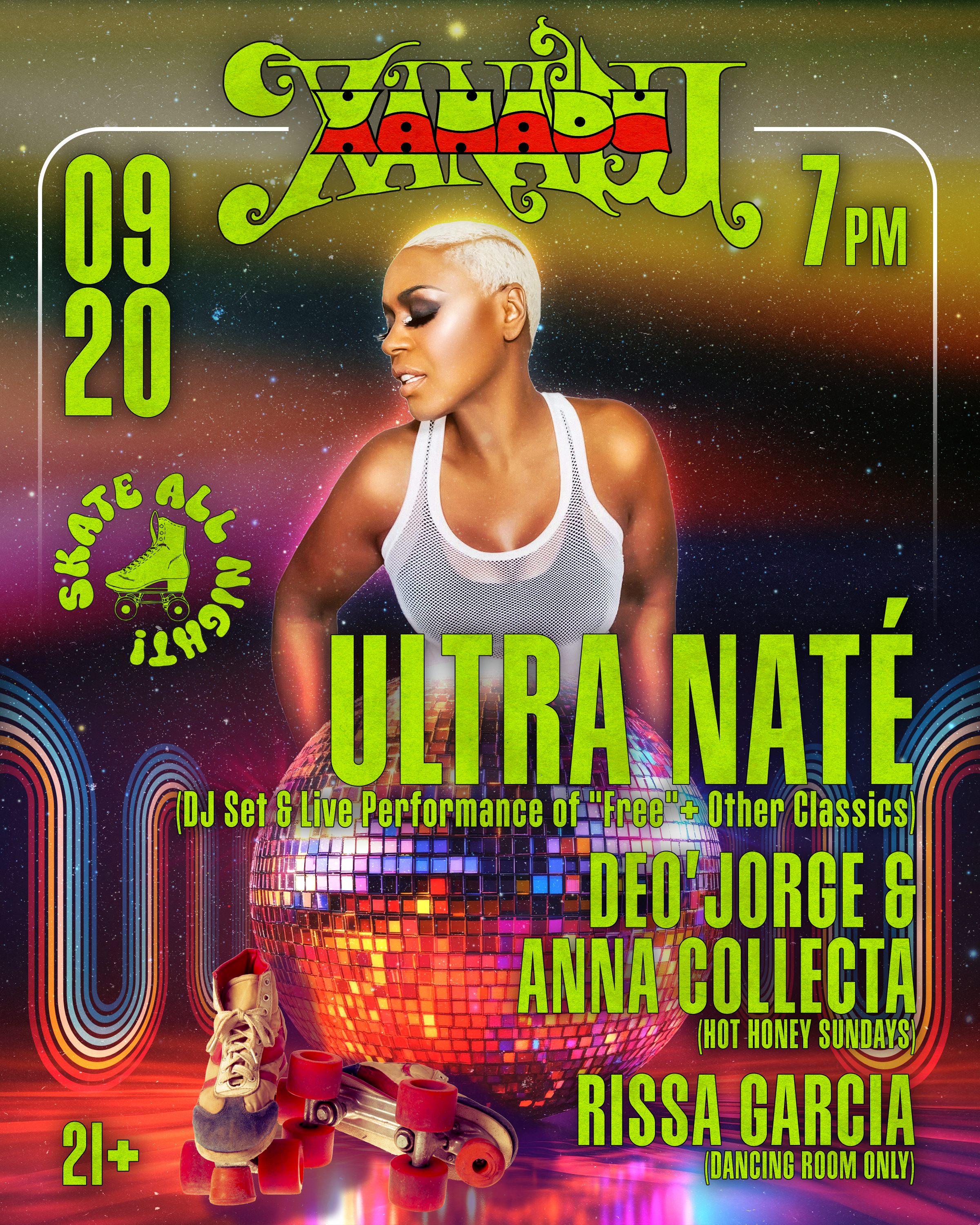 Sat 9.20.25 Ultra Nate, Rissa Garcia, Deo Jorge, Anna Collecta & more at Xanadu