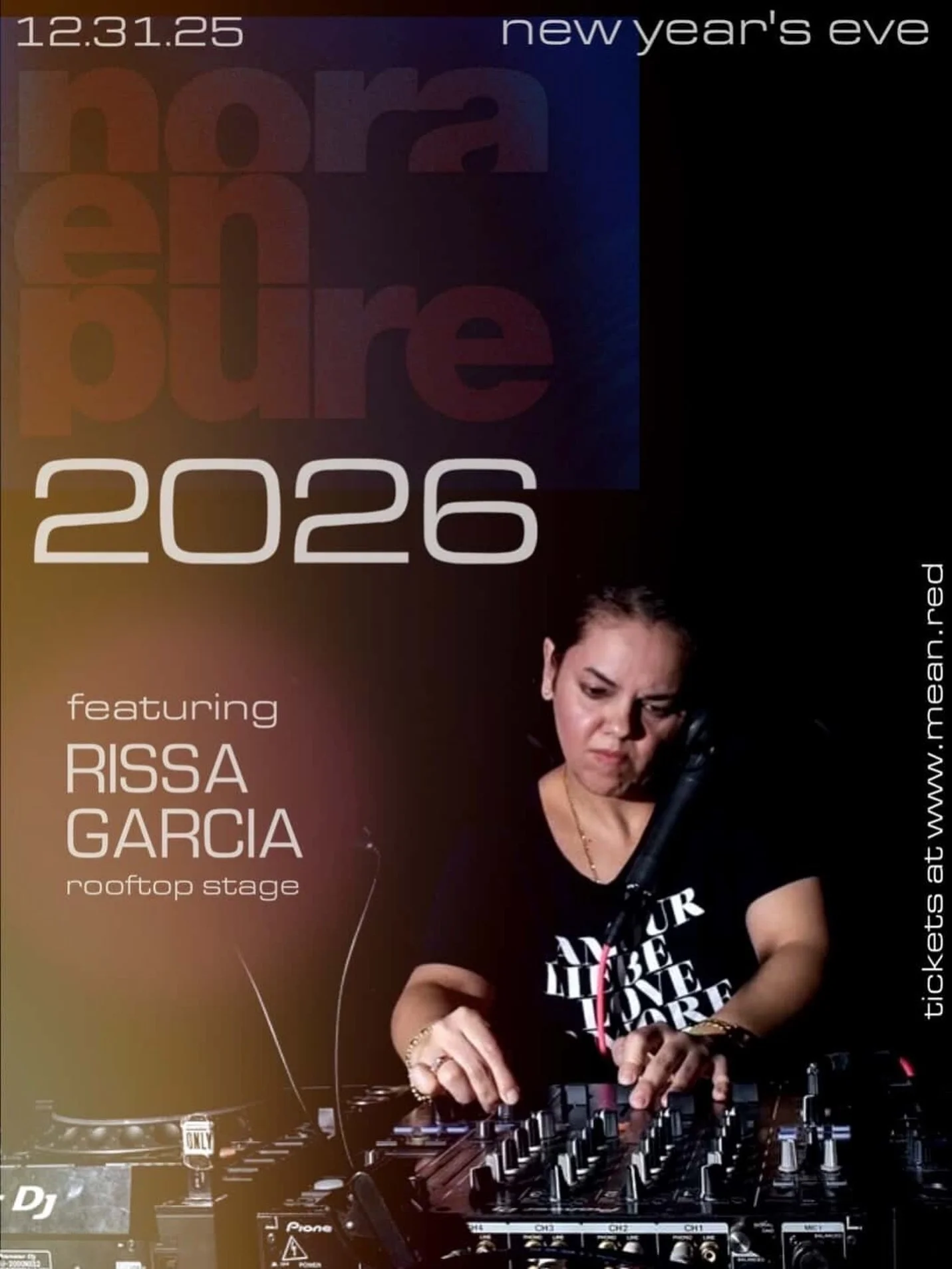 Tomorrow night 😁 i&rsquo;ll be closing out the roof stage from 1am-4am @builtbymeanred New Year&rsquo;s Eve Bash in Brooklyn with Nora En Pure and more&hellip;.so I guess technically my first gig of 2026 😆 Wishing you all a VERY Happy New Year! May