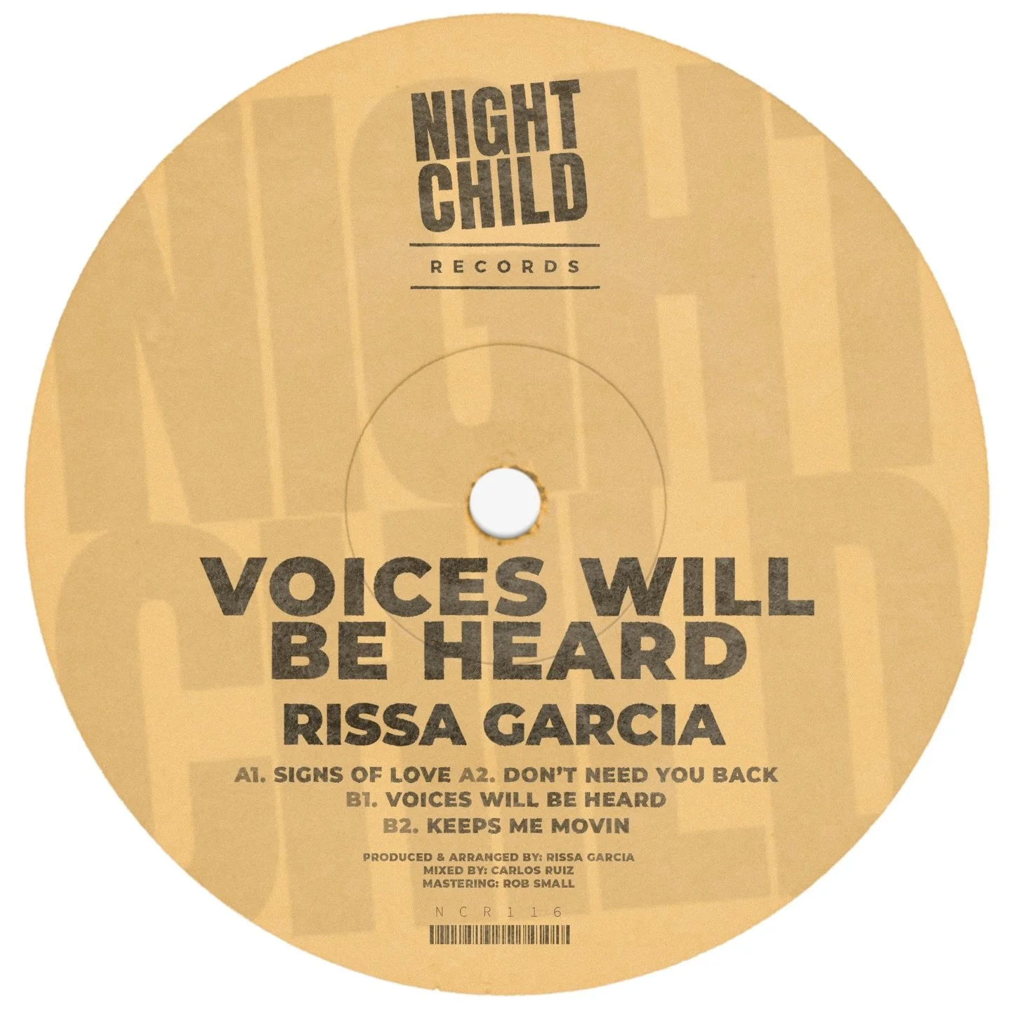 Happy New Music Friday ! My new EP is officially out today @nightchildnyc 😁 Buy/Stream on your fave DSP 

New York City&ndash;based DJ and producer Rissa Garcia returns with a powerful new four-track house music EP that captures the raw spirit of cl