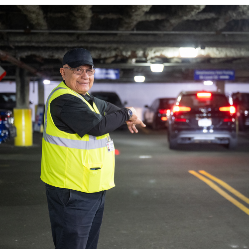 Trustworthy attendant from Parking Systems