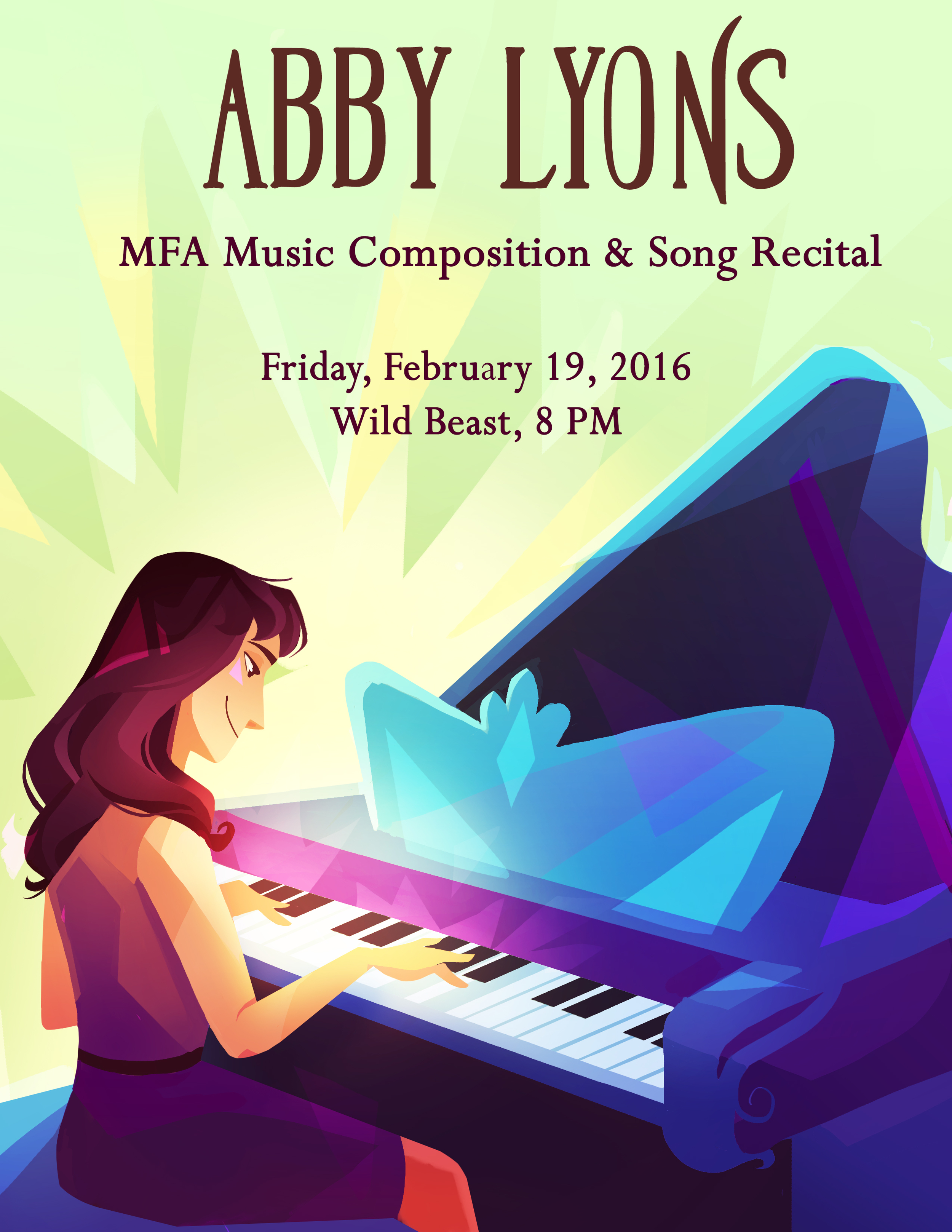 Poster designed by Delaney Januzzi