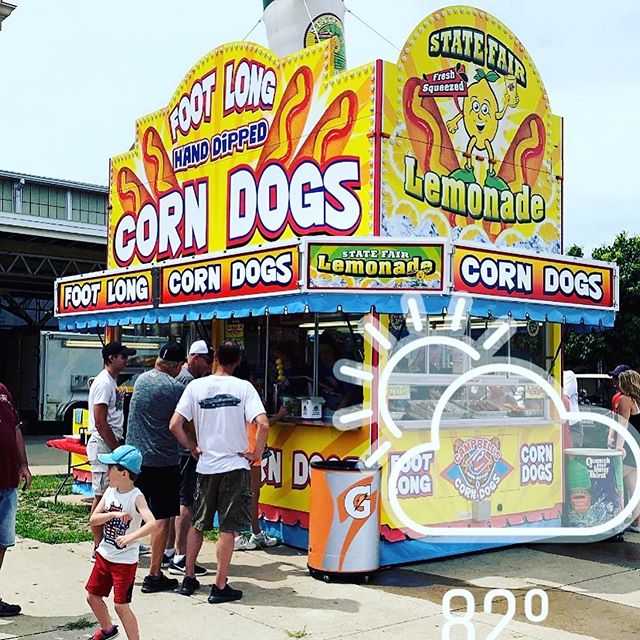 What NEW corndog/food do you want to see next year at the 2020 Iowa State Fair.  Comment below and let us know. Maybe your idea will be the next big thing. #isf2020 #newfood #corndogs