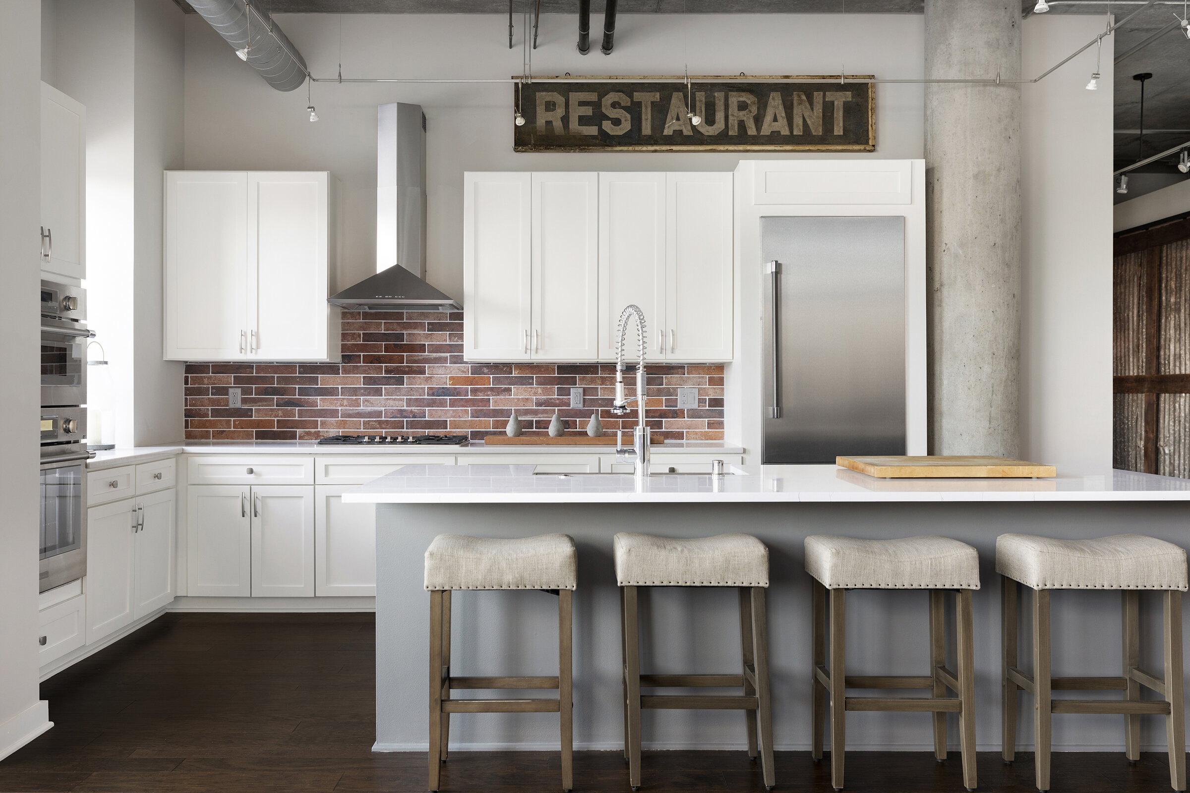 Warm Northeast Condo Kitchen Remodel