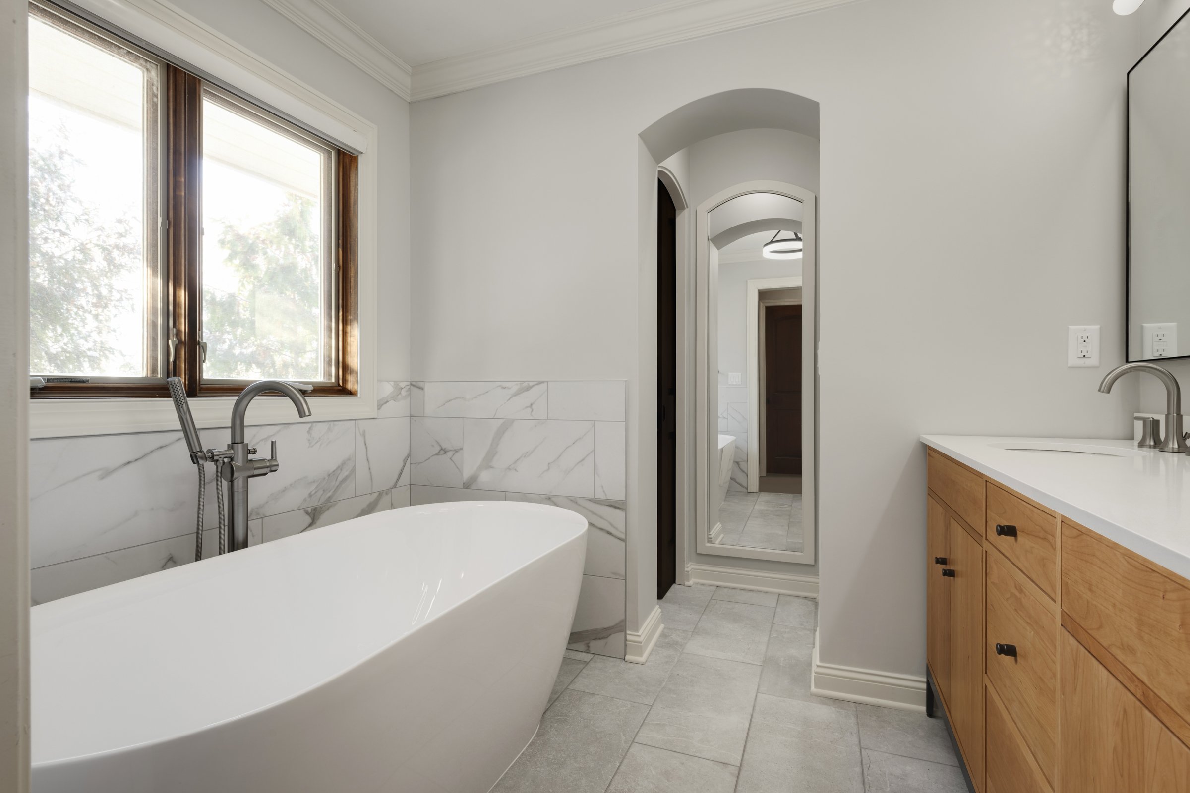 Large Bathroom Remodel in Edina