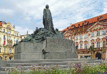 Czech - Jan Hus. You know, the Catholic Church of the time, about 100 years before Luther, just didn't like the way he approached the Eucharist, among other things (en.wikipedia.org/wiki/Jan_Hus). (Image by archer10 (Dennis) 134M Views) Permission D…