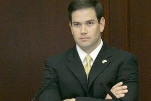 GOP’s Marco Rubio: opportunistically going after any issue that will give him leverage in a crowded field.