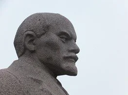 Lenin: Always looking ahead. (Image by James Cridland) Permission Details DMCA
