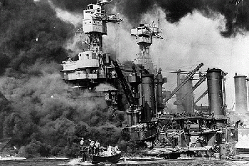 Pearl Harbor, Dec. 7, 1941  (Image by The U.S. Army)   Permission   Details   DMCA