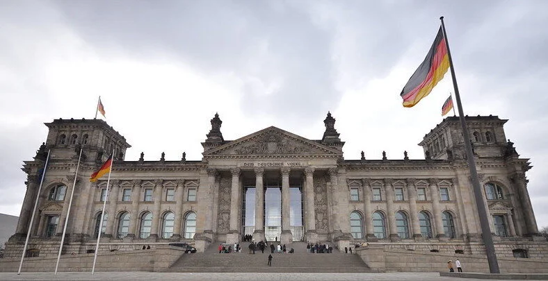 Hitler assumed dictatorial power after the German parliament building, the Reichstag, was partially burned down in 1933. (Jorge Lascar)