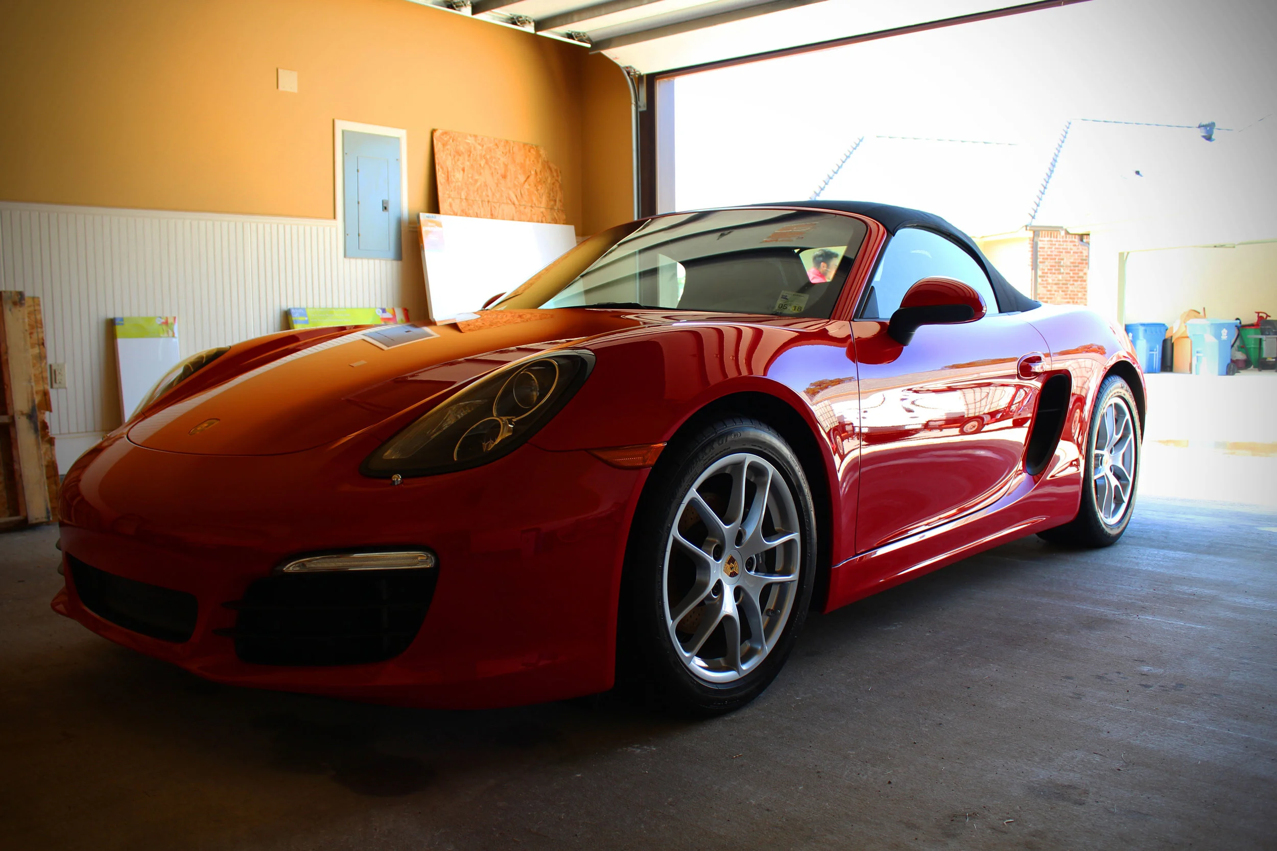 "Nick did a terrific job on my little baby ( Boxter ). I have to say he's the first detail guy to actually get my windshield clean and not smudged. THANK YOU! Nick stayed on top of the appointment and communicated very well and was super accommodating ... With my work and life schedule that was a huge deal for me. He did a great job and we will be calling him in the future." - Marie
