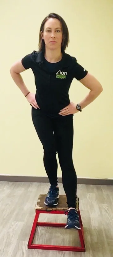 Dysfunction: Opposite Hip Drop, Knee Valgus, and Ankle rolled in