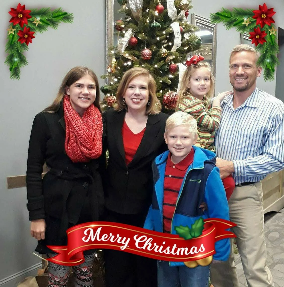 My friend and her beautiful family.